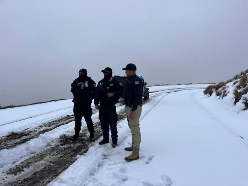 Cae Nieve En El Nevado De Toluca Pero Cierran Acceso