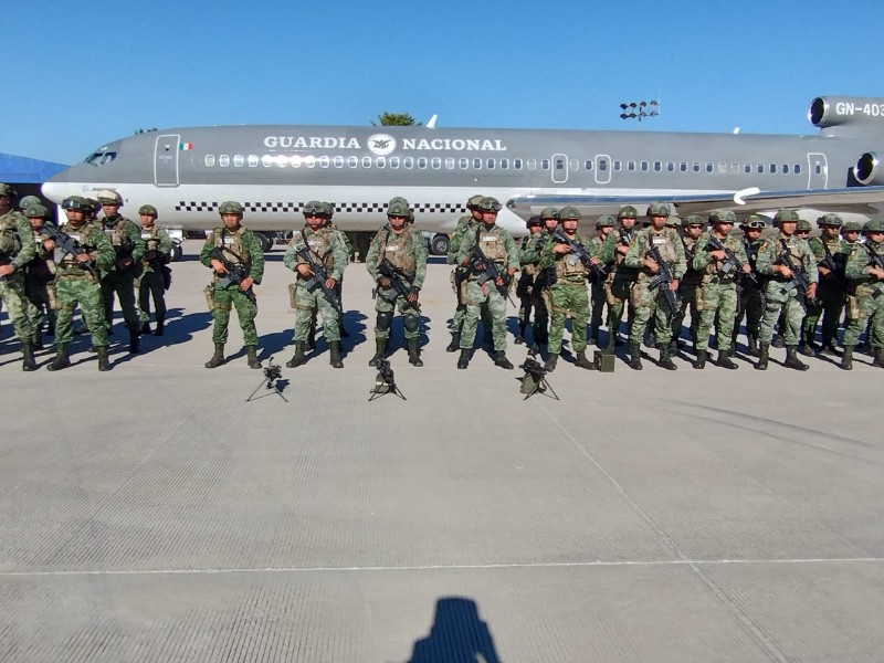 Llegan a Culiacán 200 Militares para reforzar seguridad