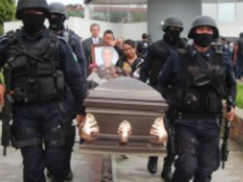 Suman 310 policías asesinados en México en 2024