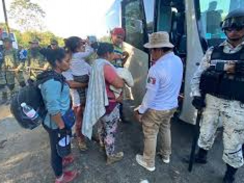 132 migrantes fueron deportados desde Chiapas
