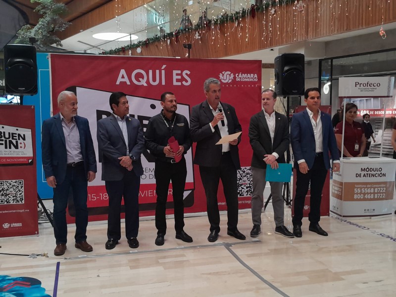 14,000 establecimientos participan en el Buen Fin en Jalisco