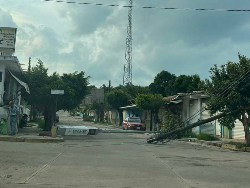 30 cámaras del c5 derribadas en el sur del Edomex