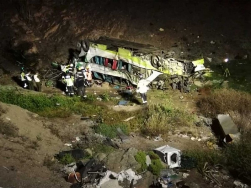 Accidente de autobús en Chile deja 20 muertos