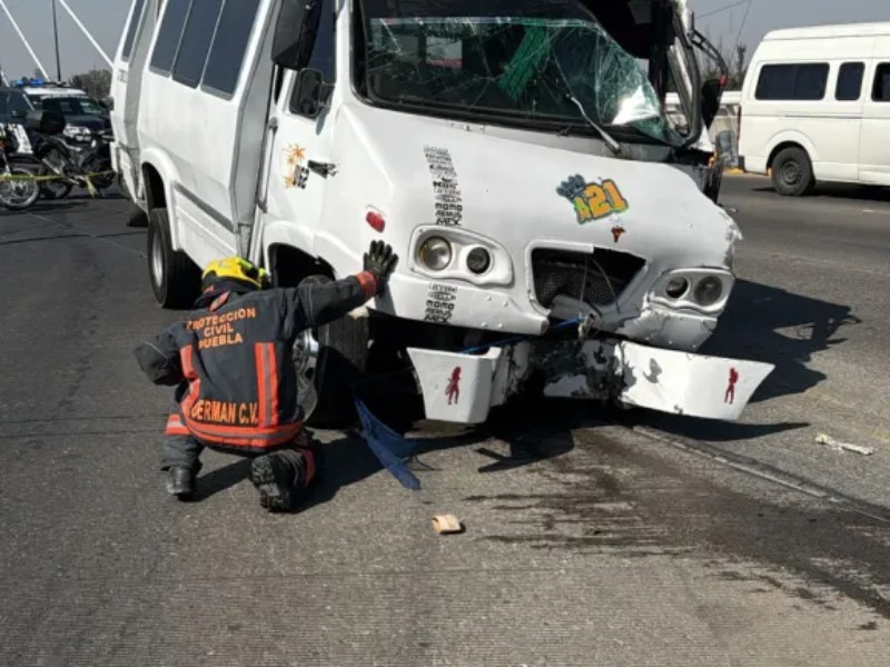 Accidente en Parque Industrial deja 8 personas lesionadas