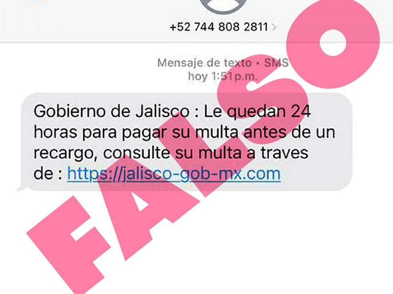 Advierten de falso mensaje en teléfonos para robar datos personales