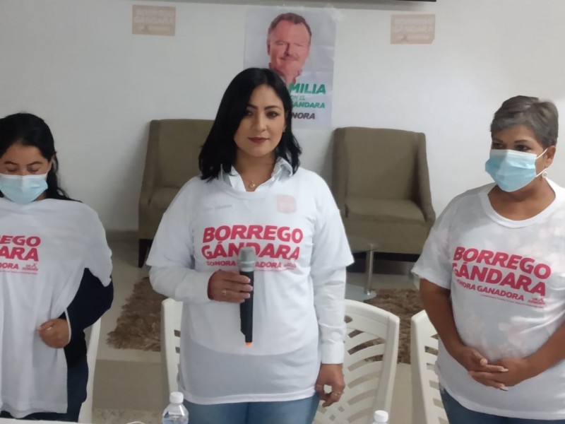 Alma Landeta, candidata del PT, se adhiere a proyecto Gándara