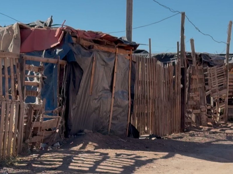 Alrededor de 12,500 familias viven en casas de materiales frágiles