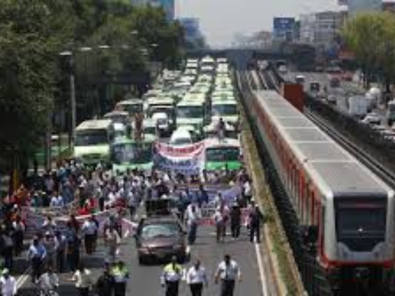 Anuncia nueva megamarcha de transportistas