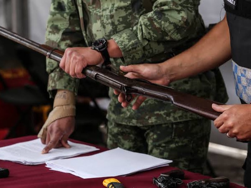 Anuncian campaña de desarme voluntario en Sinaloa