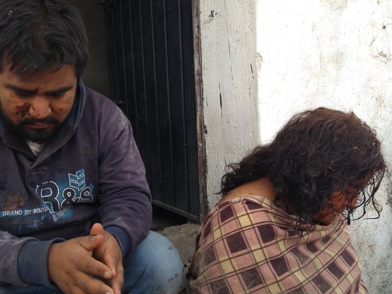 Apunto de ser linchados presuntos secuestradores en Tlacotepec
