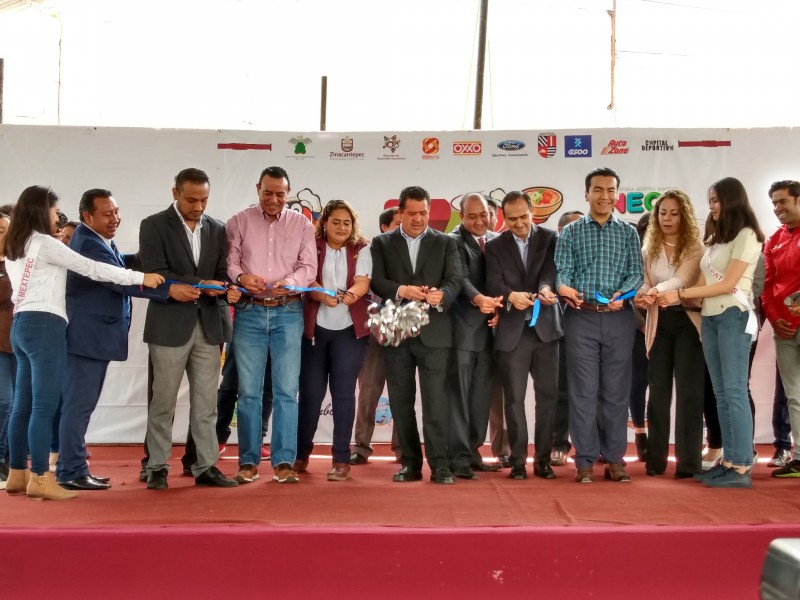 Arranca la 7 Feria del Marisco en Zinacantepec