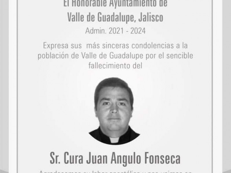 Jalisco: Asesinan a sacerdote en Atotonilco