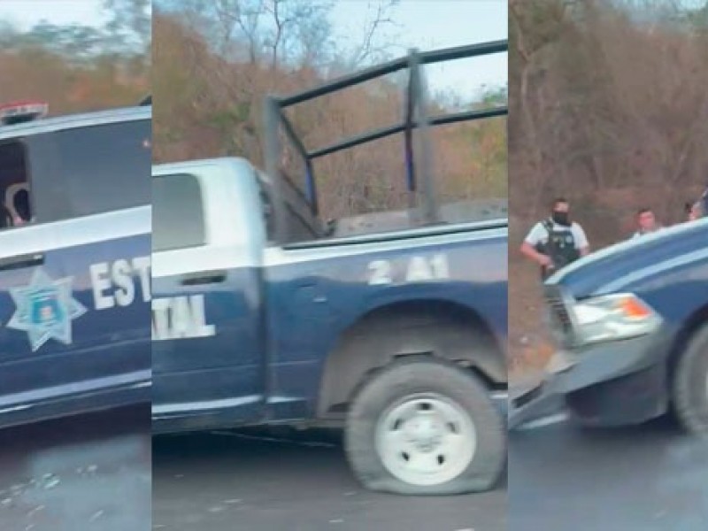 Atacan a 4 policías en autopista Colima-Manzanillo, uno murió