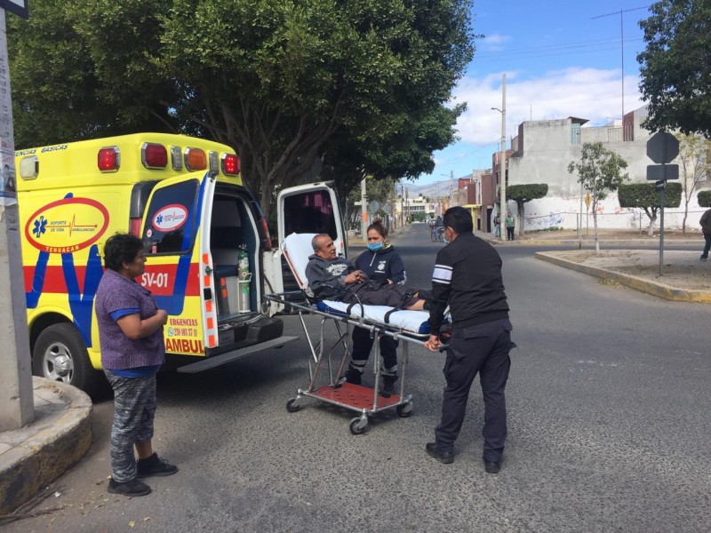 Atropellan a hombre de la tercera edad