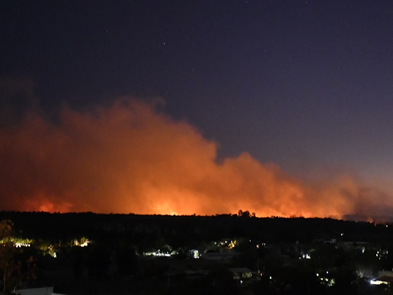 Aumentan cifra de combatiente en el incendio de La Primavera