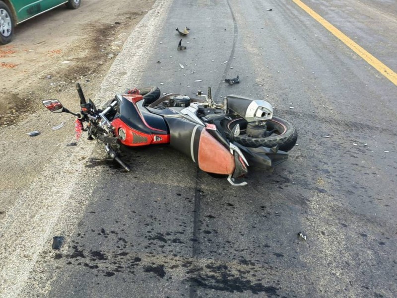 Aumentaron 35% accidentes de motocicletas