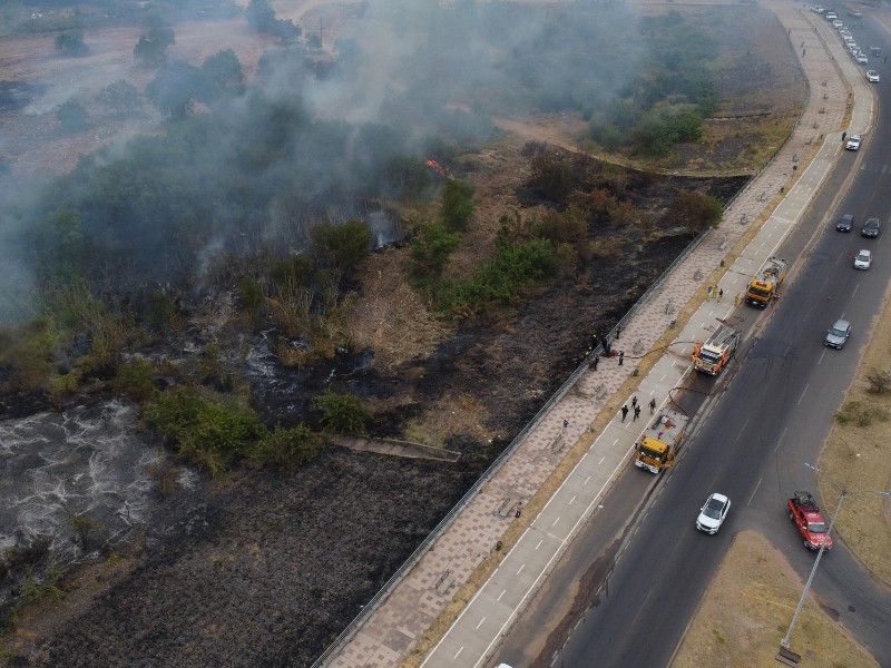 Avanza incendio en Reserva Ecológica de Paraguay