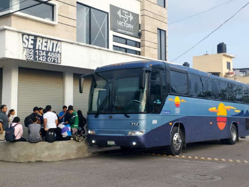 Ayuntamiento de Tuxpan señala incumplimiento de empresa transportista