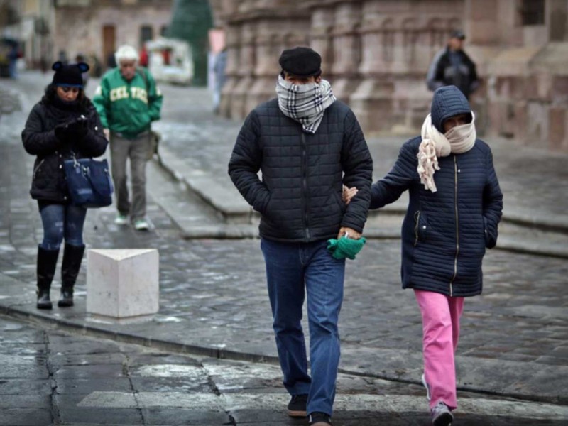 Bajas temperaturas en Ciudad de México