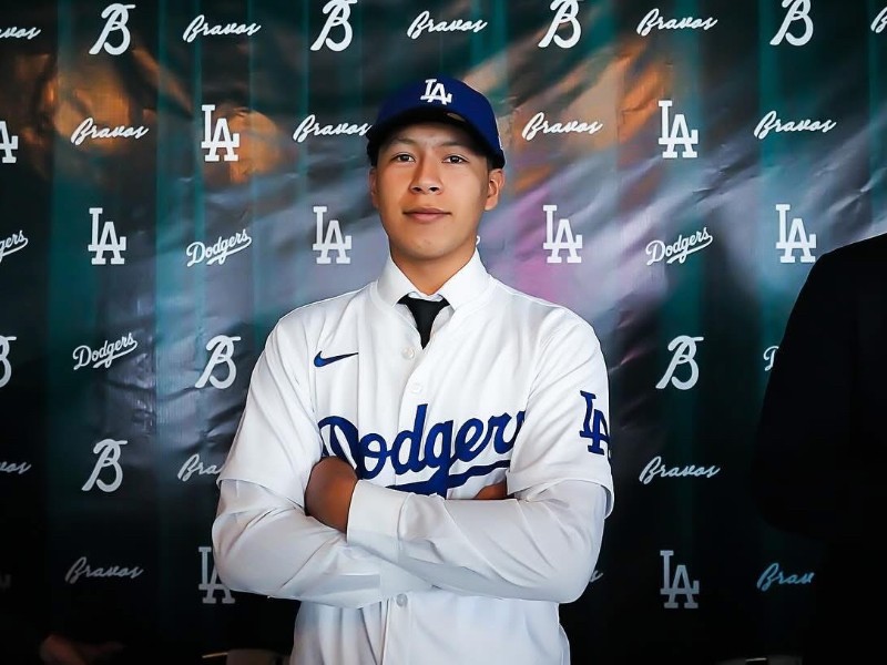 Brayan Lara, el joven salmantino que firma con los Dodgers