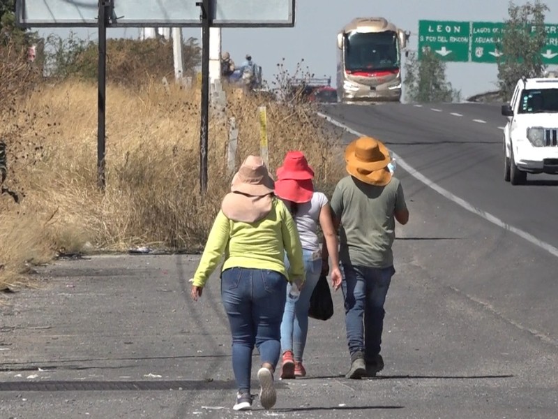 Caminan por fe y por gusto sanjuaneros de Irapuato