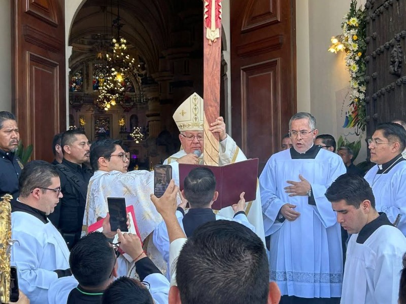 Cardenal de Guadalajara preside la apertura del año jubilar 2025