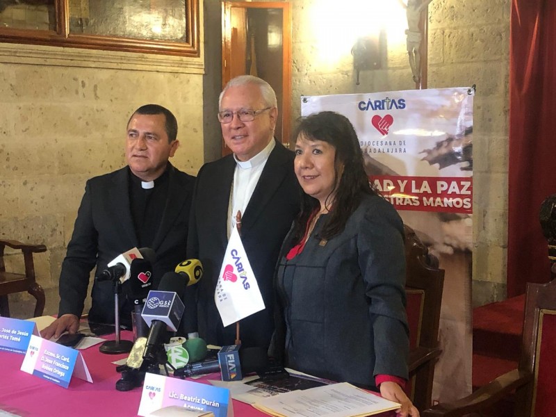 Cáritas Guadalajara ha apoyado a más de 40 mil personas