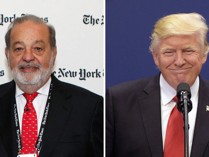 Carlos Slim asistirá a la investidura de Donald Trump