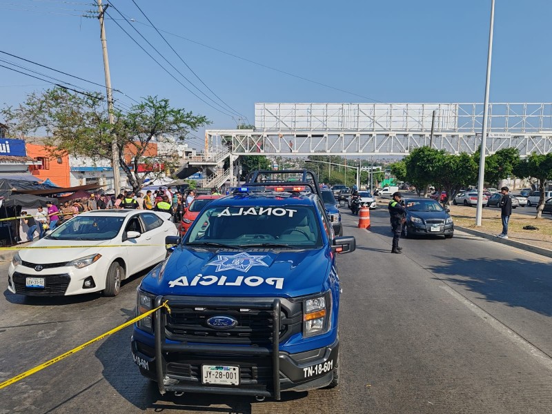 Choque en tianguis de la colonia Jalisco dejó víctimas fatales