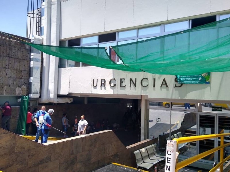 Cierran parcialmente área de urgencias en el Hospital Ayala