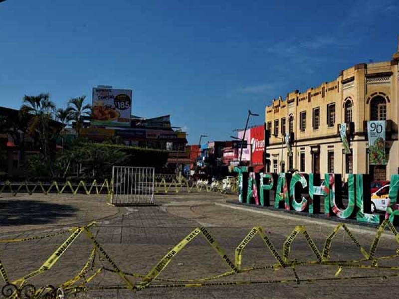Cierran parques en Tapachula para prevenir contagios de COVID-19