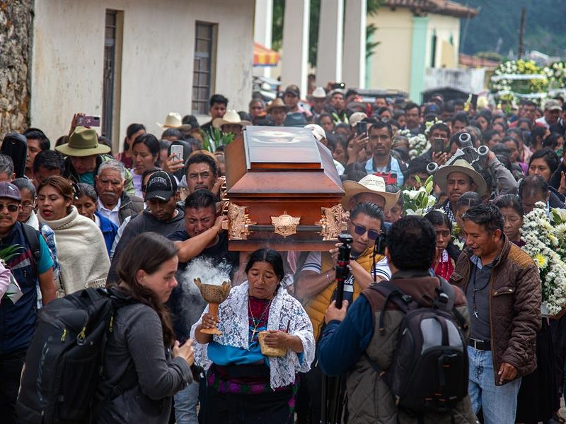 Claman justicia por asesinato del padre Marcelo, defensor indígena mexicano