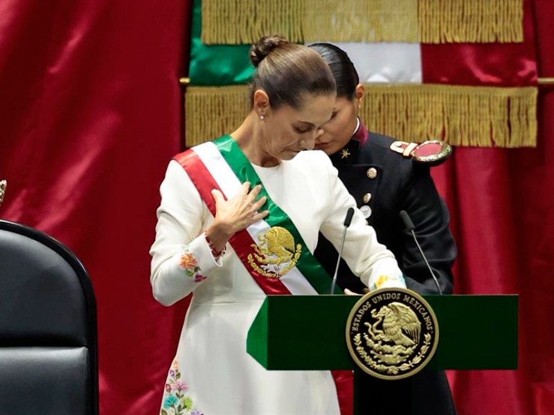 Claudia Sheinbaum rinde protesta como Presidenta de México