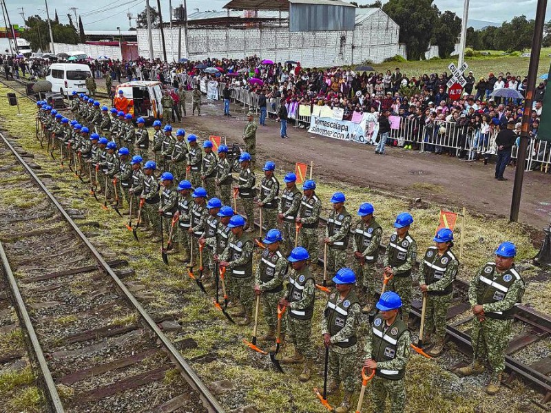 Comenzaron estudios preliminares para vía férrea AIFA-Pachuca