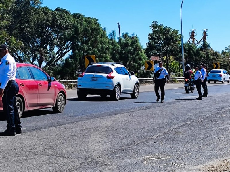 Comienzan operativos de seguridad vial permanentes