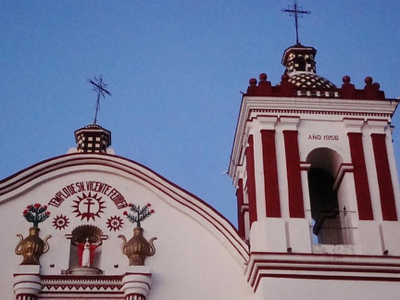 Con gratitud celebran reconstrucción del Templo de San Vicente