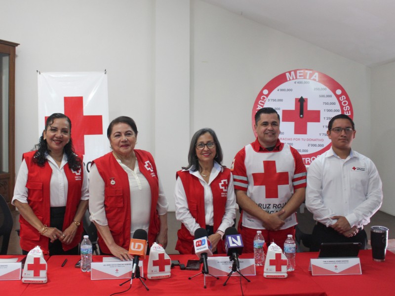 Cruz Roja Mazatlán listo para iniciar su Colecta 2025