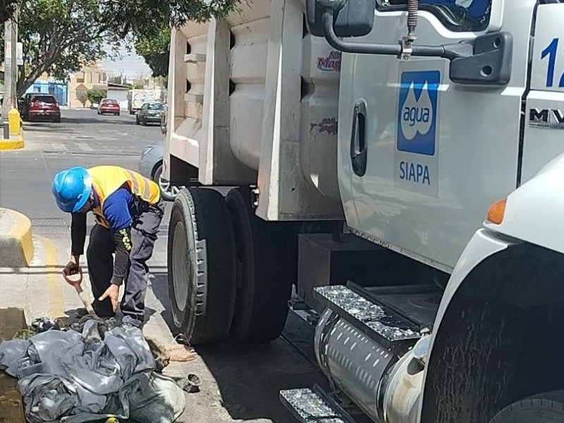 Culmina SIAPA primera etapa de desazolve previo al temporal