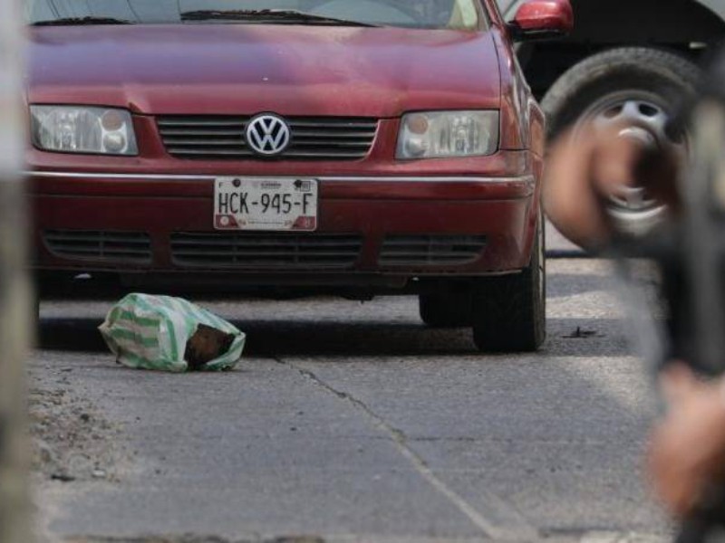 Dejan cabeza humana en La Garita, Acapulco