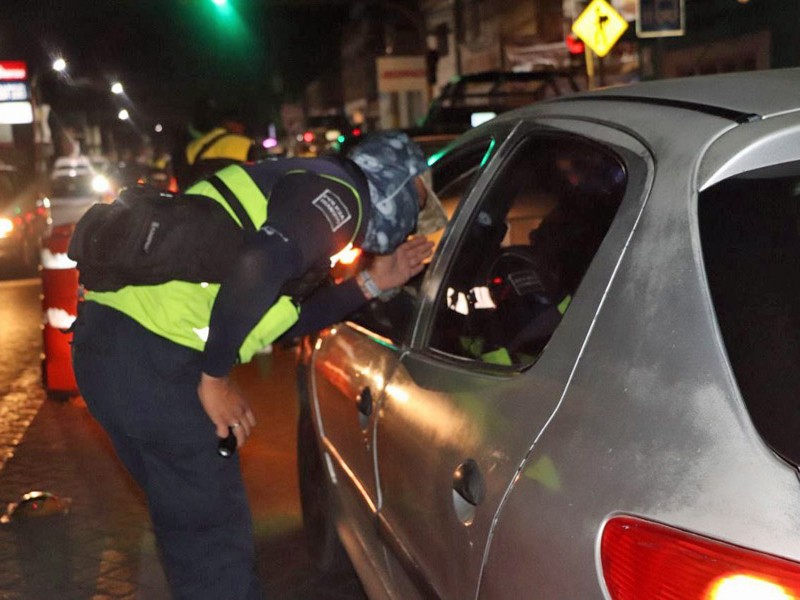 Denuncian abuso de autoridad en alcoholímetro de San Andrés Cholula