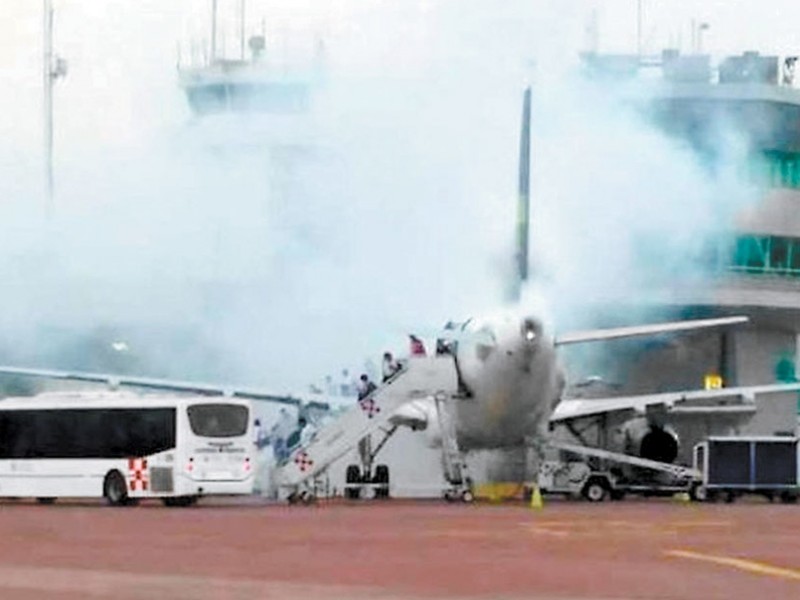 Desalojan avión de Volaris en aeropuerto de Guadalajara