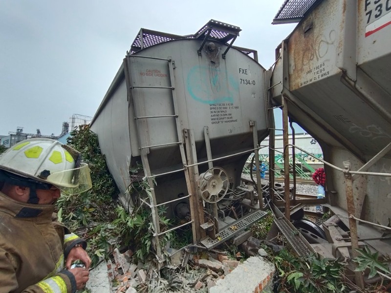 Descarrila Tren en Cuautitlán, Edomex