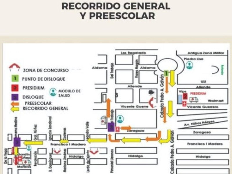 Desfile de la Revolución Mexicana iniciará a las 9:00 am