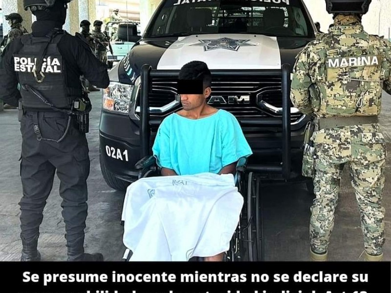 Detienen a presunto jefe de plaza de CJNG en Comala