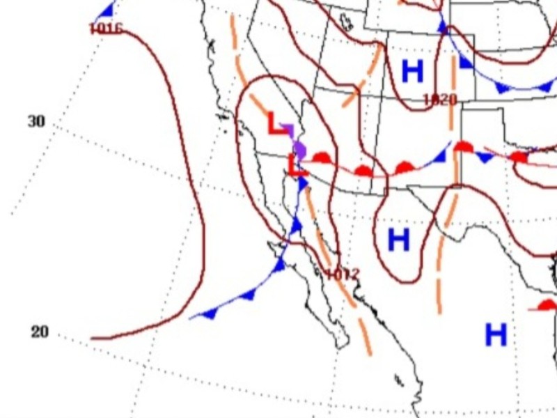 Dos nuevos frentes fríos se aproximan a Sonora