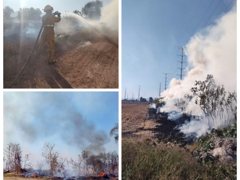 Durante este sábado se han sofocado nueve incendios en Tlajomulco