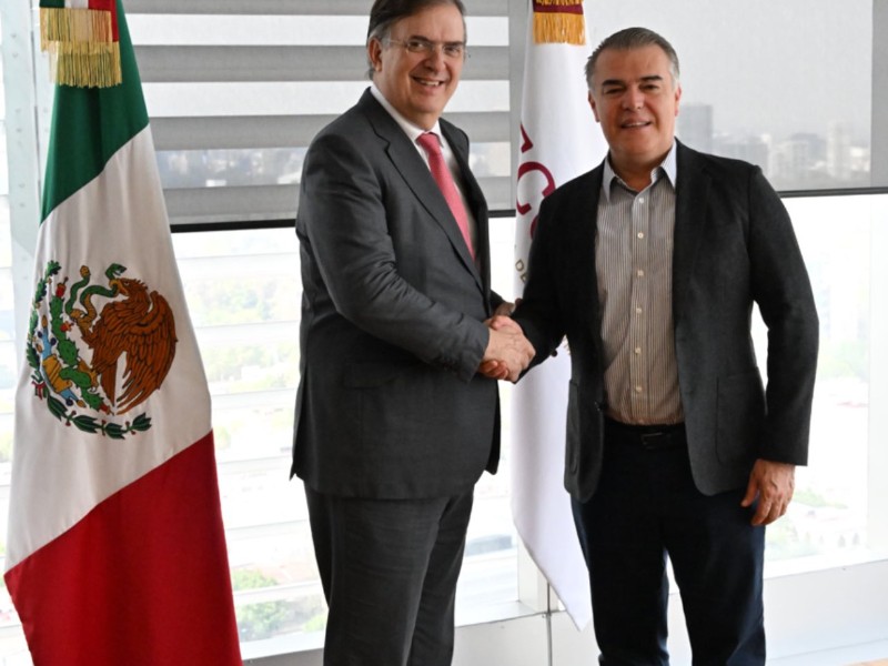 Ebrard se reúne con CCE, ante anuncio de aranceles