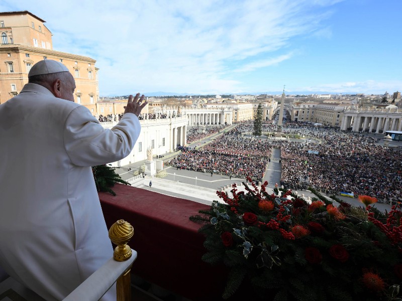 El papá Francisco pidió que callen las armas en Ucrania