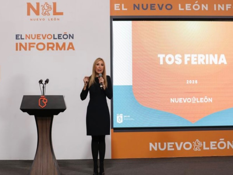 Encabeza Nuevo León casos de tos ferina en el país