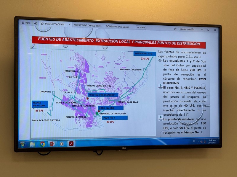 Establecen mesa de trabajo para atender la problemática del agua